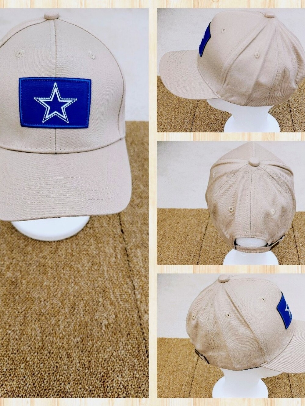 DALLAS COWBOYS NFL FOOTBALL STRAPBACK HAT.